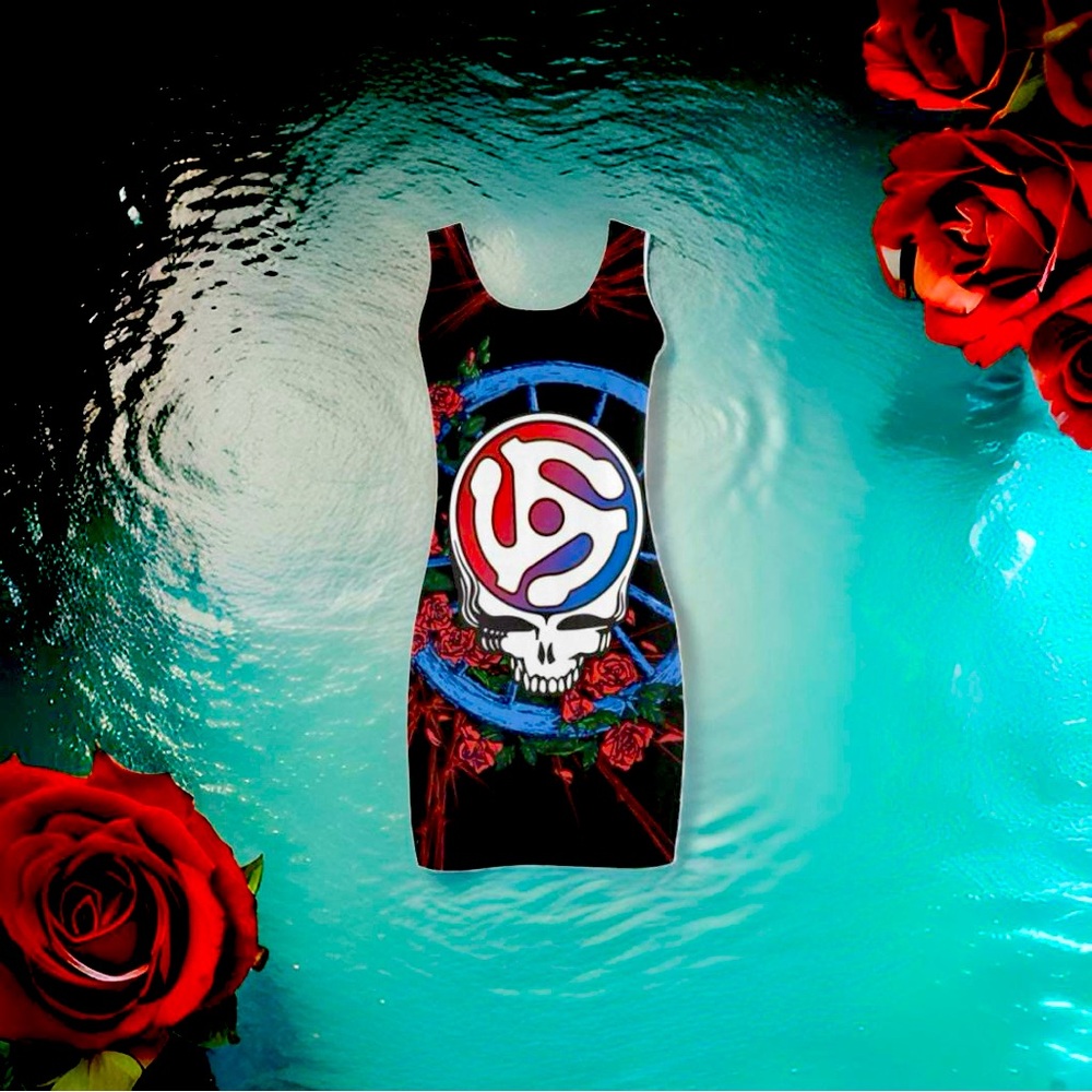 Grateful Dead Retro Spider Tank Dress